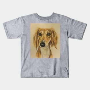 Saluki Lurcher Kids T-Shirt